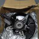 PHILTOP Front Right Steering Knuckle & Wheel Bearing Hub Assembly Compatible with Honda Civic 2006-2010 1.3L,Passenger Side 698-450