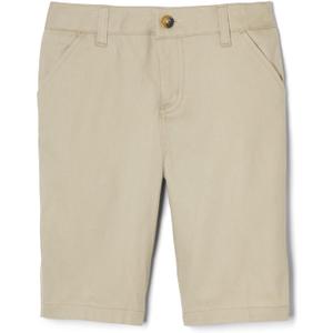French Toast Girls' Twill Bermuda Short (14, School Uniform Khaki)