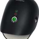 Medisana Hand Massager with Heat and Compression, Cordless Hand Massager for Arthritis and Carpal Tunnel Relief, Knuckle Stretching Massage, Birthday Christmas Gifts for Men Women Dad Mom-Black