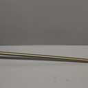 Antique Bronze Disc Curtain Rods, 28-48 Inches Window Curtain Rod,Adjustable Room Darkening Drapery Rod with Aluminum Finials and Brackets,Wrap Around Design