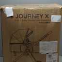 Accombe Baby Stroller, 2 in 1 Newborn Stroller Convertible Bassinet for Infant Toddler Pram with Footmuff (Black)