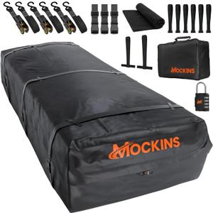 Mockins XXL 50 CuFt Heavy Duty Car Rooftop Cargo Carrier Bag 85"x50"x20"