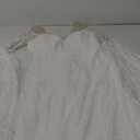 YMFFW Women's Wedding Dresses Boho for Bride with Long Sleeves Plus Size Lace Beach Bridal Gowns Bohemian Wedding Gowns 12