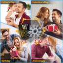 Snowflake Multi Tools Gifts for Men 20-in-1 Christmas Stocking Stuffers for Men Adults Dad Teens Multitools Pocket Size Mini Gadgets Screwdriver Wrench Bottle Opener