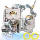 PP4218A Carburetor, PP4218AV Carburetor Repalcement for Poulan Pro PP4218AVX PR4218 PP4018 PP3314 PP3816 P3416 Chainsaw Car-buretor, Replaces Craftsman 358.350990 Chainsaw C1M-W26C 358351901 545040701