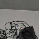 12V 1.2A Inflatable Replacement Motor for 5-9FT Halloween Christmas Inflatables Air Blower Fan with 5 LED Light 1.5A Adapter Outdoor Blow Up Fan Parts Inflatables (White Lights 5 LED, 12V 1.2A)