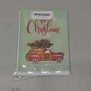 HEARTAGS- Pop Up Vintage Christmas Card, 3D Christmas Pop Up Card, 6x8 in Popup Holiday Gretting Cards For Husband, Kids, Dad, Son, Daughter, Adults With Envelope and Message Note