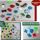 Christmas Modeling Air Dry Clay Crafts for Kids,Blingbrione Xmas Activities Craft Pumpkin Snowman Santa Reindeer Play Dough DIY Kits for Girls Boys Holiday Party,24 pcs Clay Sculpting Tools