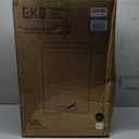 EKO Madison Matte Black Stainless Steel 13.2 Gal/50L Kitchen Step Trash Can or Recycling Bin, Removable Inner Liner, Soft Close Lid, Fingerprint Resistant Finish
