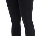 VME High Waisted Yoga Pants with Pockets - Tummy Control Workout Running Yoga Legging for Women (Black, M)