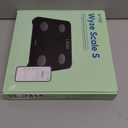 Wyze Scale S, Scale for Body Weight, Digital Bathroom Scale for Body Fat, BMI, Muscle, Heart Rate, Body Composition Analyzer with App, Batteries Included, Bluetooth, 400 lb, Black