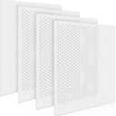 DoubleFill 4 Pack 2' x 2' Plastic Perforated Tiles with 3/8" Holes, 3/8" Holes,24" X 24"