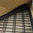 Metal Garden Fence with Gate 36in(H) X18.6ft(L) 1Gate+7Panels Border Fences