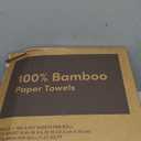 100% Bamboo Paper Towels, 6 Rolls, 2 ply, FSC Certified, 150 Sheets, 900 Count, Plastic-Free, Multicolor