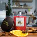 COSMIQ Home Spice Candle, 20oz Jar Candles for Home Scented, 110 Hours Burning Time, 100% Natural Soy Candles, Relaxing Aromatherapy Scented Candle, Chic Home Decor, Housewarming Gifts for Women