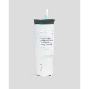 Owala 24oz Stainless Steel Insulated Tumbler, White