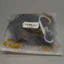 CUPSHE Women's One Piece Swimsuit Scoop Neck Front Zipper Bathing Suit Racer Back Wide Straps Color Blocked Trim (Medium, Black/White)