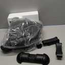 Under Desk Elliptical & Mini Exercise Bike  Seated Electric Leg Exerciser & Magnetic Pedal Machine for Seniors Arms & Legs Workout with Remote, LCD Display& Adjustable Resistance