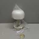 Oneach 9" Cordless Table Lamp, Gold Rechargeable Battery Operated Lamp, 3Way Stepless Dimming Touch Lamps, Small Glass Bedside Nightstand Light for Bedroom Dining Table Living Room Shelf Decor