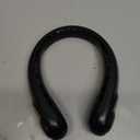 KIDEE Neck Fan, Portable Bladeless Neck Fans, Upgrade 360 Airflow, Super Quiet, 3 Speeds, 4000mAh Personal Wearable Neck Fan, Upgraded Cooling Air Volume USB Rechargeable Hands Free Fan (Dark-black)