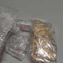 Vesici 50 Set Baby Shower Favors for Girls Boys Acrylic Shot Glasses Gold Bottle Opener Keychains Thank You Tags and Bags for Baby Shower Party Gender Reveal Party Guests Return Gift (It's A Girl)