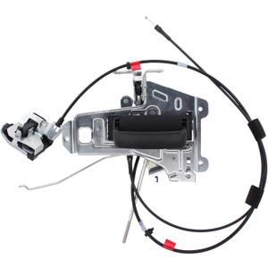 ApplianPar Passenger Side Sliding Door Latch Lock and Handle Cable Assembly for Ford E150 E250 E350 1992-2019