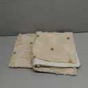 Christmas Pillow Covers 18 x 18 inch Set of 2 Beige Christmas Tree Pillow Covers Decorations Plush Faux Fur Soft Cushion Case for Winter Xmas Holiday Home Bedroom Sofa Decors PT004-C18