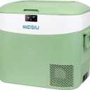 Car Fridge Portable 12 Volt Refrigerator 23 Quart (22 Liter) Freezer Compressor Cooler 12V/24V DC 110240 V AC for Outdoor, Camping, Travel, Home Use -18~+15 (Green)