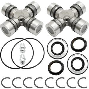 SPL55-4X Front Axle Seal and U Joint Kit, Replacement for Ford F serise 250 350 450 550 Super Duty 1998-2004 Excursion 2000-2005, Replaces 2002692 50381 50491