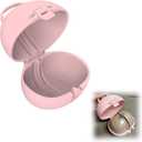 Breast Pump Case Compatible with Eufy S1 Pro, E10 & E20, Keeps Pump Upright to Prevent Leakage, Storage for Between Uses, Easy Carrying Covered Box, Postpartum Gift (Pink)