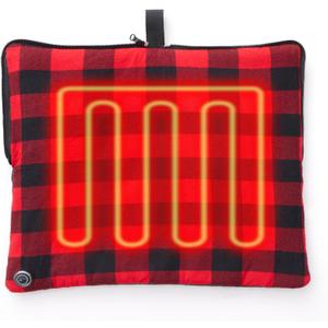 24x20Inch Stadium Seat Heating Pad, Battery Heated Outdoor Chair Cushion for Camping,Stadium,Office or Home, (Battery NOT Included).