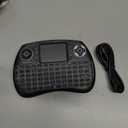 iPazzPort (Upgrade Mini Bluetooth Keyboard with Touchpad Handheld, Backlit Mini Wireless Keyboard with 2.4G USB Dongle for Android TV Box/FireStick/Laptop/PC 21SM