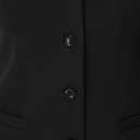 Women Suit Vest V Neck Button Down Vest Top Tuxedo Waistcoat Sleeveless Racerback Fashion Vests Blazer (Black, L)