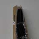 Kitsure Shoe Rack for Closet - Expandable Shoe Rack for Front Door Entrance, Rustproof Shoe Organizer for Entryway with Portable Handles, Black, 17.3~30.2 x 16.3