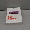 Pet Parents Washable Dog Diapers (3pack) + Extenders of Durable Doggie Diapers, Premium Dog Diapers Female (Large, Princess) (Large (19-27"))