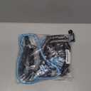 IVY&LANE No Pull Dog Harness for Small Dogs, Dog Vest Harness with Leash, Safety Belt and Storage Strap, Fully Adjustable Harness, 360° Reflective Strip, Soft Handle (Blue, S)