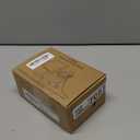 LISEN Cell Phone Stand Phone Holder for Desk Office Decor, Office Desk Accessories Gifts Women PC Gaming Essentials iPhone Stand Gadgets Men Fit OtterBox Case Switch iPad Air Tablet 4-10 in (BLACK)