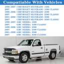 12477640 Gear Shifter Cable for Silverado Chevrolet Chevy GMC Sierra 1500 2500 3500 Transmission Shift Cable 905-144 4x4 pick-up Truck 4wd 1999 2000 2001 2002 2003 2004 2004 2005 2007 4l60e 4l80e 2PCS