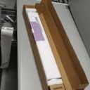 Graywind Smart Roller Shades 100% Blackout Window Blinds with APP Control Customized Automatic Shades for Home and Office(Custom Size,White) (4.5"W x 35"H, Cross Texture-white)