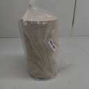 Vplus 350 Pack Paper Plates 7 inch 100% Compostable, Heavy-Duty Disposable Paper Plates Bagasse Natural Biodegradable Eco-Friendly Sugarcane (Nature)