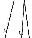 Deco 79 Metal Display Easel Tall Adjustable Floor 3 Tier Floor Standing Easel with Chain Support, Display Stand 20" x 18" x 56", Black