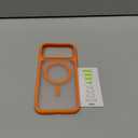 TORRAS Stronger Magnetic & Shockproof for iPhone 17 Pro Max Case, Fit for MagSafe, Military Grade Drop Protection, Camera Control, DIY Button, Slim for iPhone 17 Pro Max Case Translucent Orange