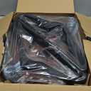 HOUSE DAY Black Velvet Hangers 60 Pack, Non Slip Clothes Felt Hanger Heavy Duty for Coat, Premium Slim Space Saving Suit Hangers for Closet Organizer, 360 Rotating Silver Hook