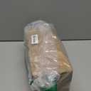 Bedside Water Carafe and Glass Set, 21.6 Oz Glass Pitcher with 6 Oz Drinking Cup Lid, Multi-Functional Mouthwash Dispenser for Bathroom Counter, Nightstand or Kitchen, Water Bottle Set (Clear Green)