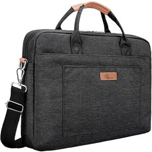E-Tree Laptop Sleeve Handbag Shockproof Laptop Shoulder Bag Messenger Computer Carrying Case Briefcase for Men Women, Size: For 17-17.3 inch