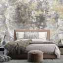Vintage Wall Industrial Style Wall Mural Wallpaper for Bedroom 98" x 71"(W x H) (No.6)