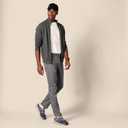 Amazon Essentials Men's Slim-Fit Wrinkle-Resistant Flat-Front Stretch Chino Pant (Gray)