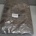 PLEASOR Front Door Mat, Absorbent Dirt Trapper Welcome Door mat Indoor, Non Slip Machine Washable Entryway Rug, Low Profile Doormat, Dog Door Mat for Muddy Paws and Shoes, 32x47, Brown