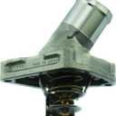 AISIN THN-006 Engine Coolant Thermostat with Housing - Compatible with Select Infiniti EX35, EX37, FX35, FX37, G25, G37, I30, M35h, M37, Q40, Q50, Q60, Q70, Q70L, QX50, QX60, QX70 Nissan 370Z, Maxima