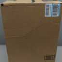 MAYSHINE Plush Shaggy Chenille Bath Mat | Extra Soft, Super Absorbent, Non-Slip Bathroom Rug | Fluffy Microfiber, Area Rug Sets for Bathroom Floor, Kitchen, Living Room | 59"x31" | White